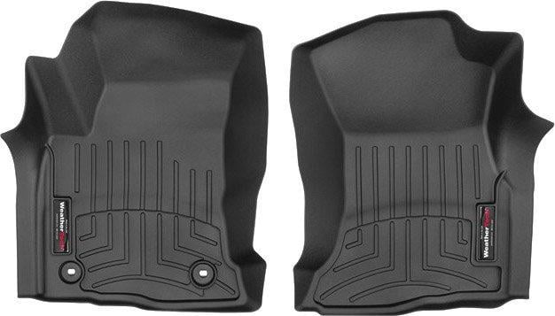Коврики WeatherTech в салон Toyota Hilux 2019- с бортиком передние 2 шт. Черный (4413441)