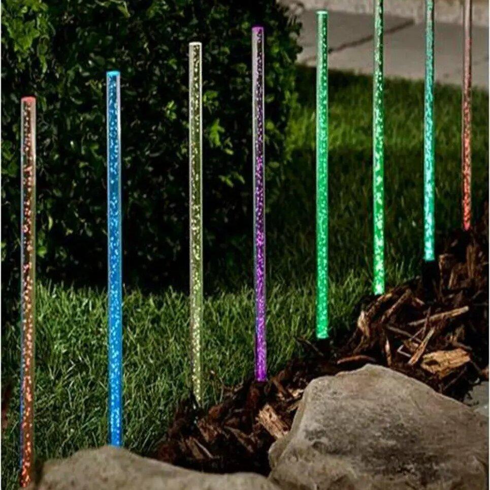 Светильники садово-парков Sirius наземные с цветными светодиодами на солнечной батарее (SLP31) - фото 2 Светильники садово-парков Sirius наземные с цветными светодиодами на солнечной батарее (SLP31) - фото 2