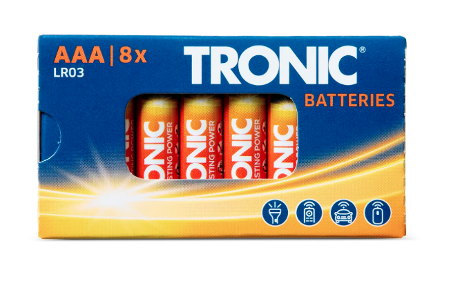 Батарейки Tronic LR3 AAА 1,5V 8 шт. (2633734361)