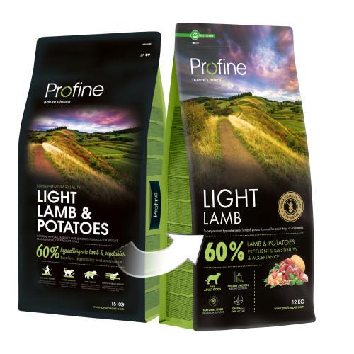 Корм сухой Profine Light для собак с ягнятиной и картофелем 12 кг - фото 3