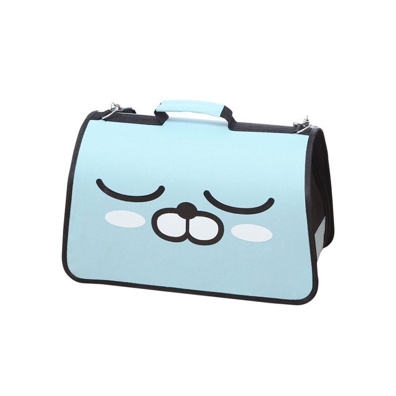 Сумка-переноска Taotaopets 258805 Smiley Blue контейнер 36x18x24 см