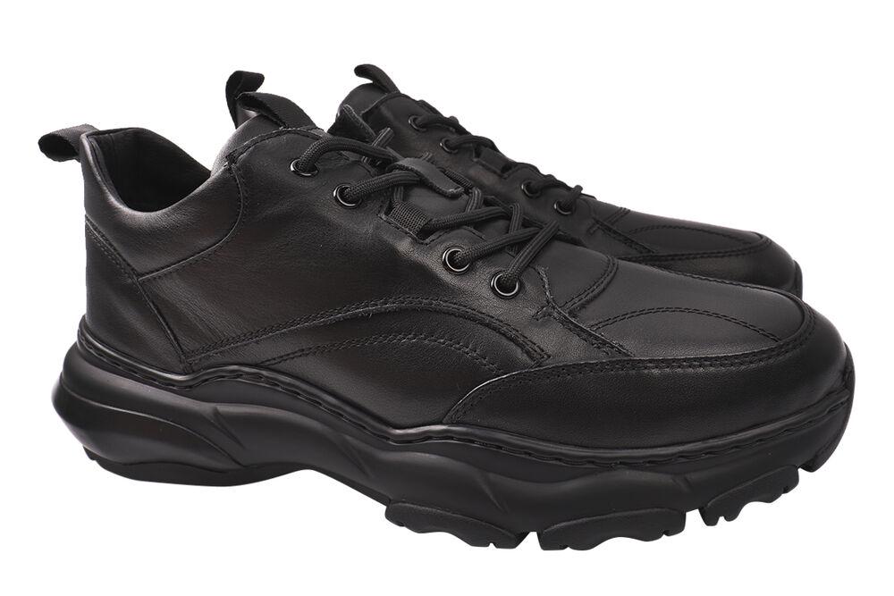 Ботильоны женские Sattini из кожи на большом каблуке р. 39 Черный (155-20DH)