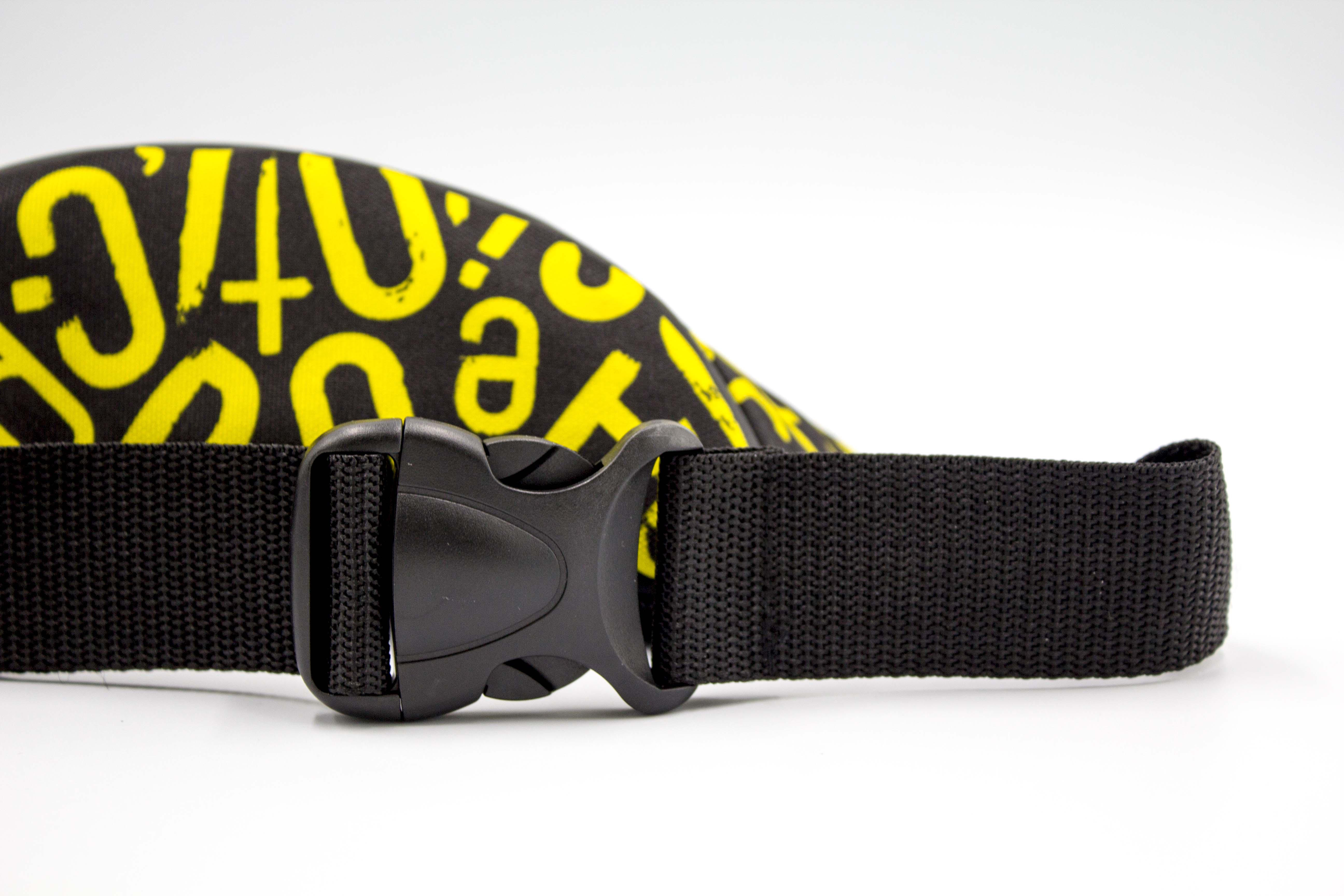 Сумка бананка Буквы Желтый (24415600) - фото 3 Сумка бананка Буквы Желтый (24415600) - фото 3