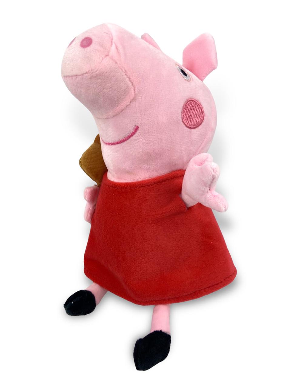 Игрушка мягкая Свинка Пеппа Бабушка Свин 28 см - фото 2