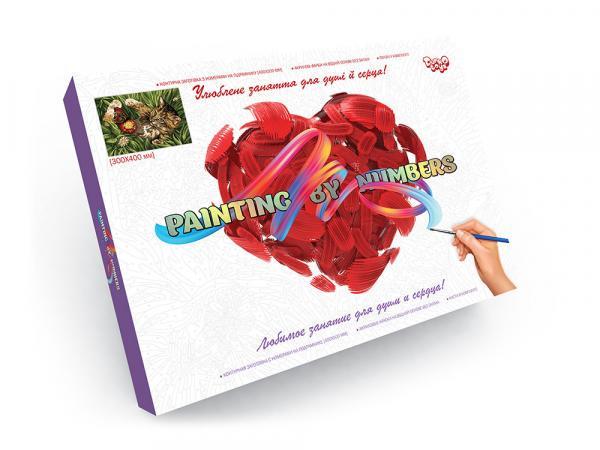 Картина по номерам Danko Toys №3 Котенок в траве 30х40 см (KpN-03-03) Картина по номерам Danko Toys №3 Котенок в траве 30х40 см (KpN-03-03)