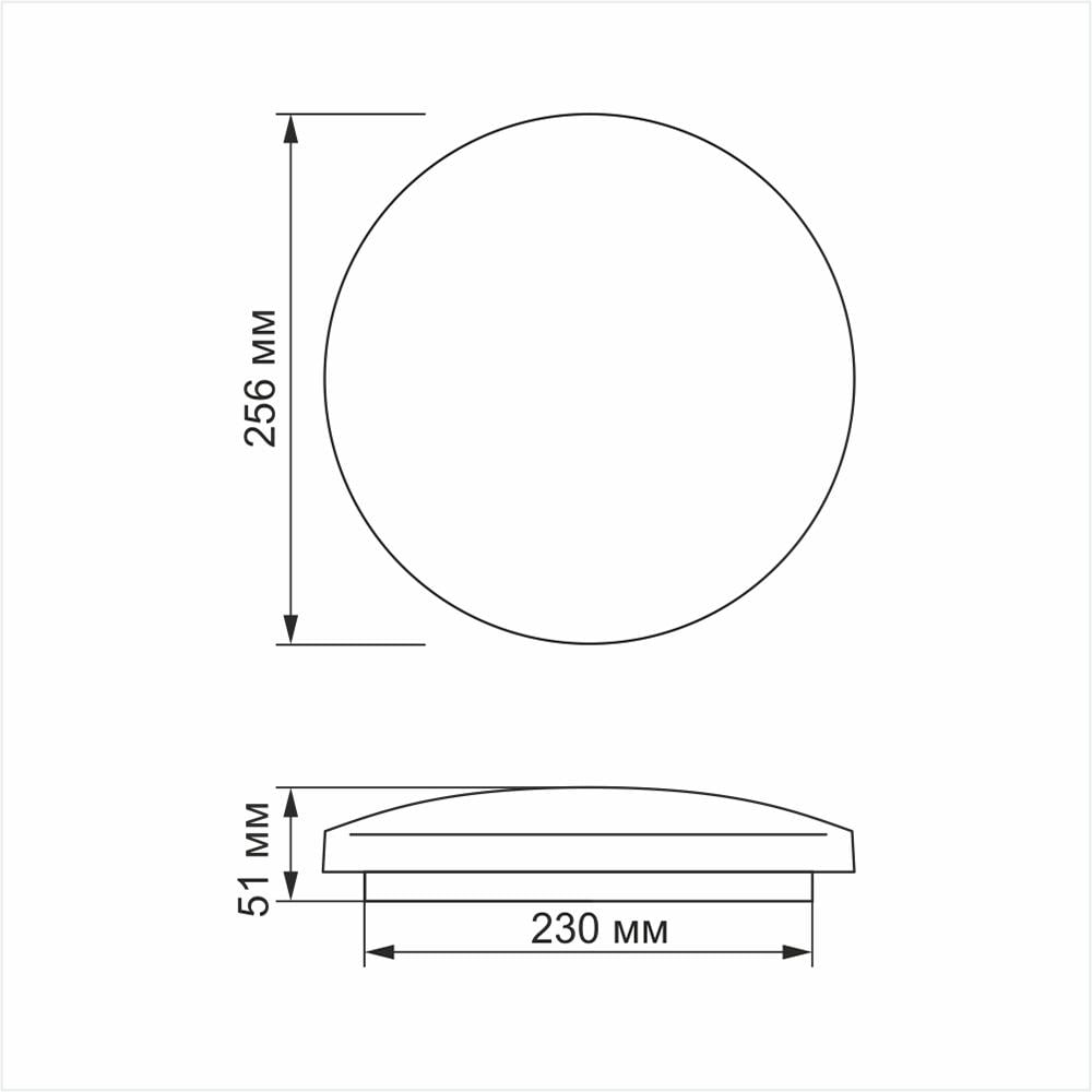 Світильник Led Titanum 18 Вт 4100 K Білий (33460) - фото 3