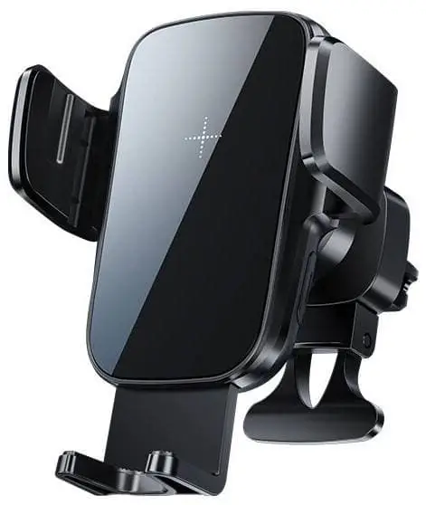 Автомобильный держатель с беспроводной зарядкой Remax RM-C05 Electric 3-Axis Linkage Wireless Черный (6954851241652)