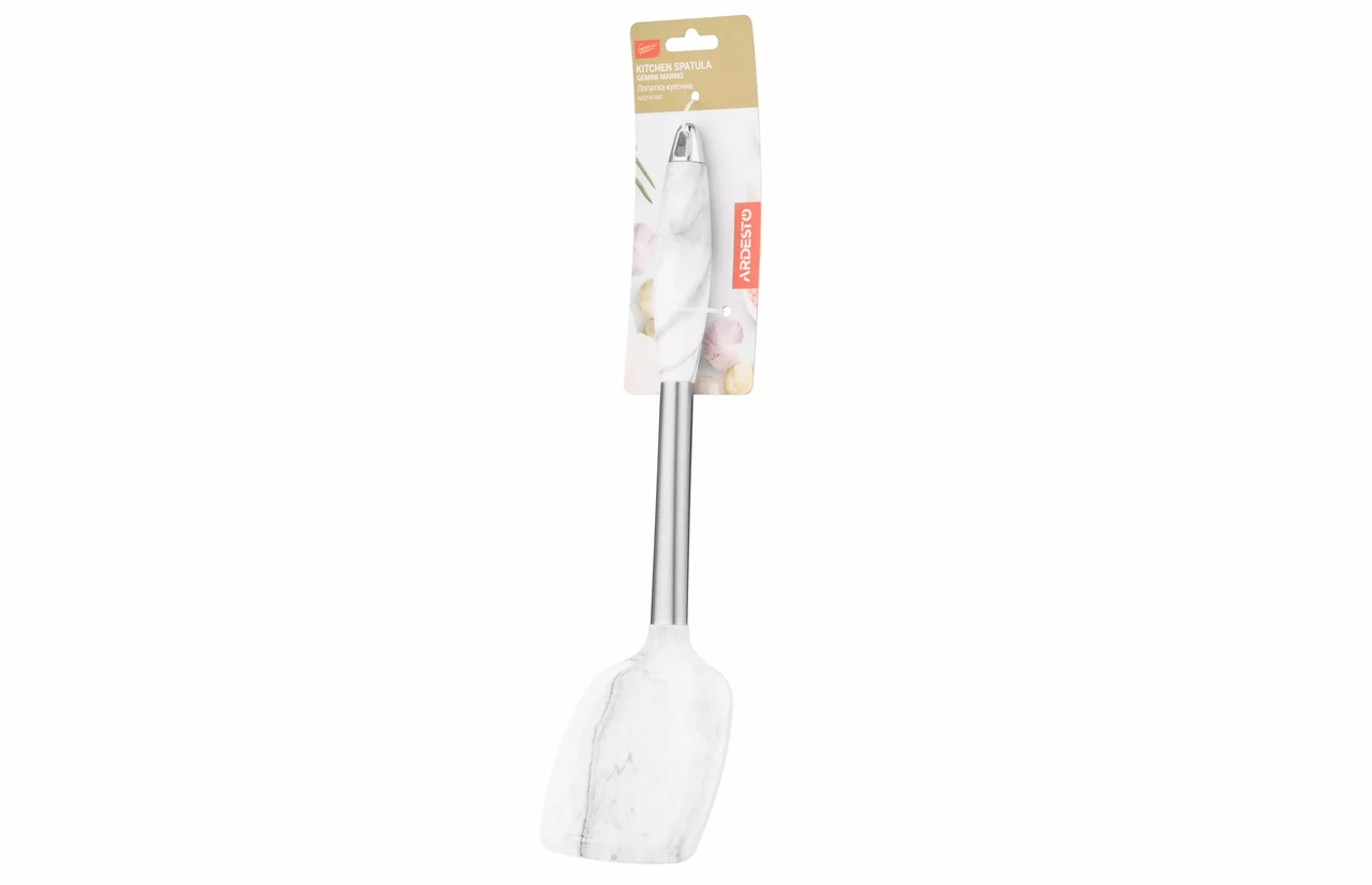Лопатка Ardesto Gemini Marmo силиконовая 35 см (AR2141MS)