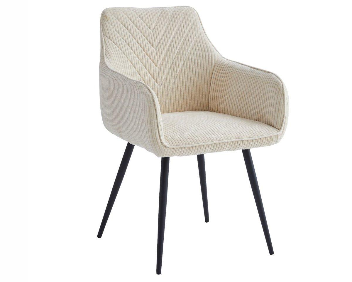 Стул-кресло кухонный ALISON вельвет Белый (26939075) - фото 2