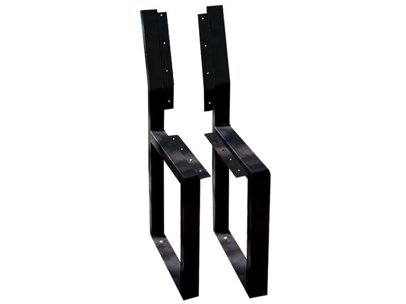 Боковины комплект для скамейки Kompred Лера OL696/0 со спинкой без подлокотников труба 60х40 мм 60х600х915 мм Черный Боковины комплект для скамейки Kompred Лера OL696/0 со спинкой без подлокотников труба 60х40 мм 60х600х915 мм Черный