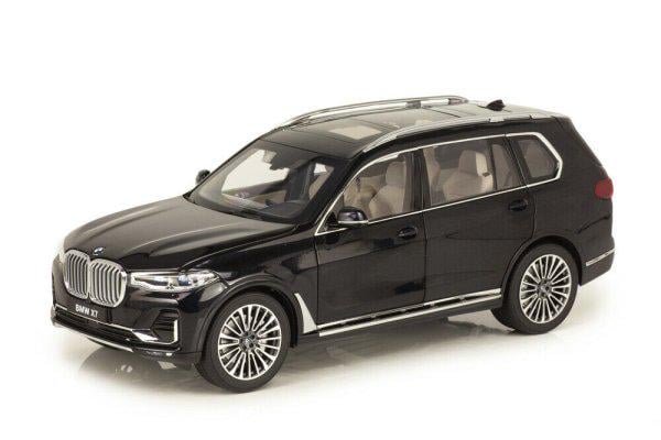 Модель автомобиля 1:18 BMW X7 G07 Carbon Black (KS08951CBK)