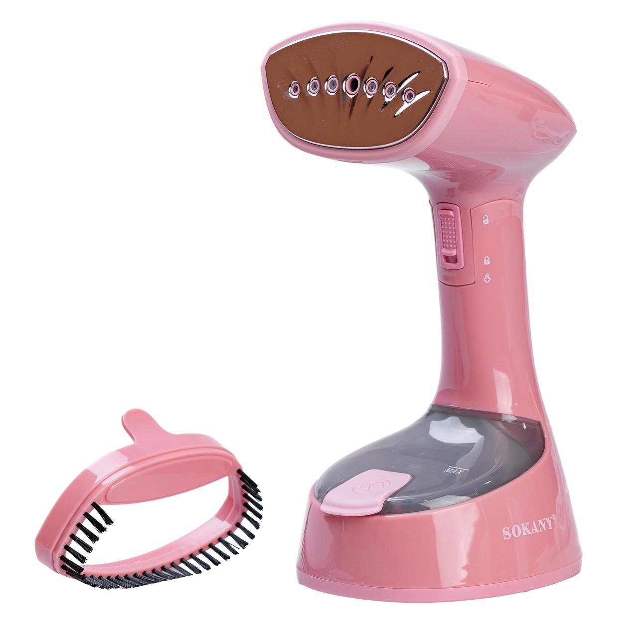 Отпариватель ручной Sokany SKGT3065 Розовый (4088) - фото 7 Отпариватель ручной Sokany SKGT3065 Розовый (4088) - фото 7
