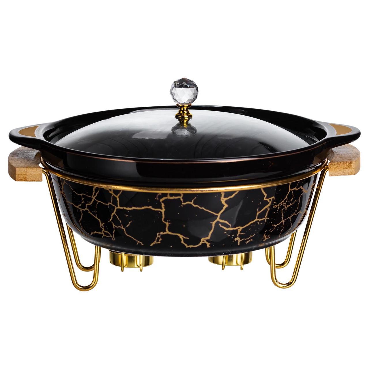 Мармитница фарфоровая для первых блюд 2 л (LC-718)