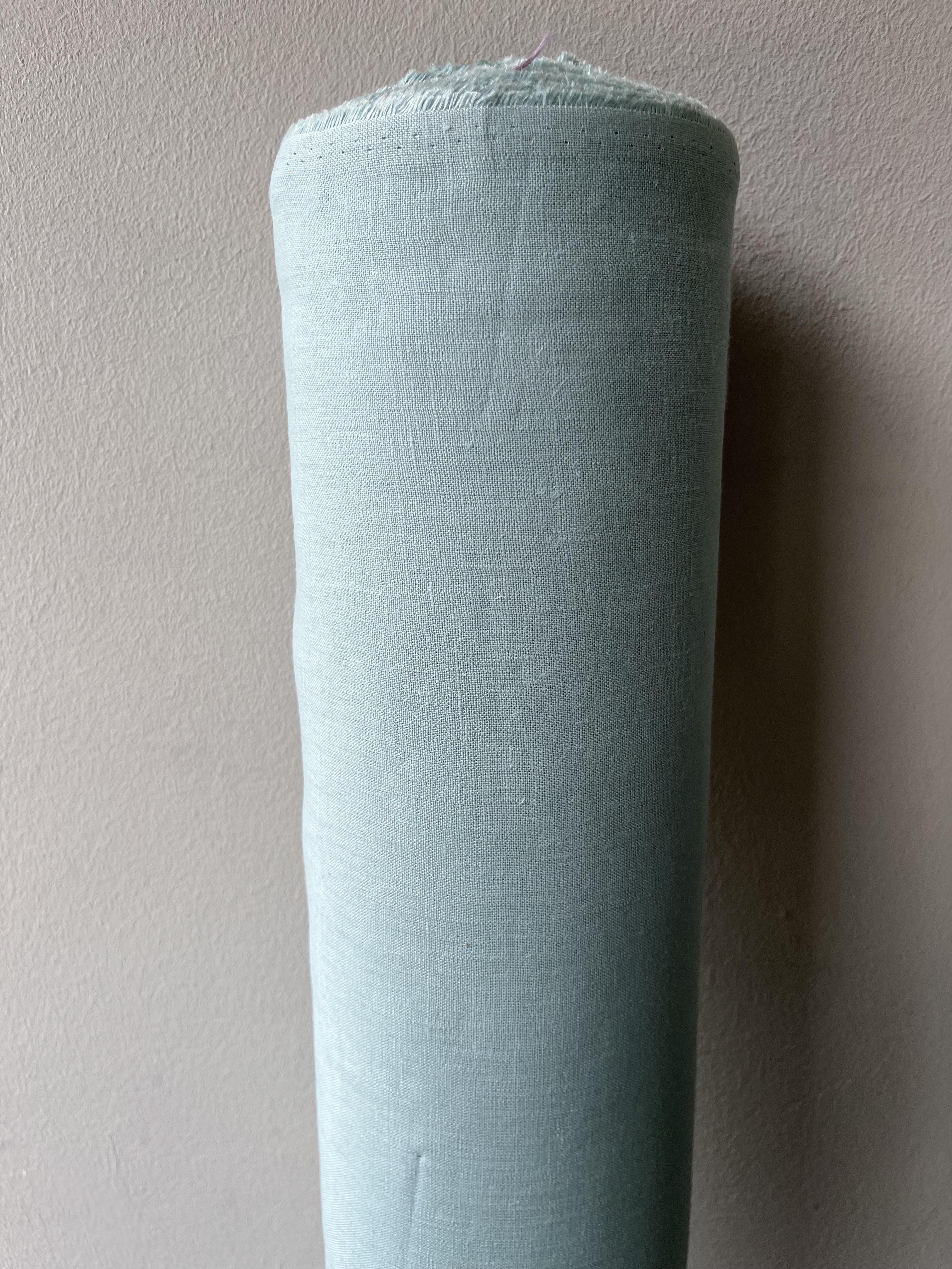 Ткань Linen Plus 100% лен 143 см 1525 Мятный - фото 3 Ткань Linen Plus 100% лен 143 см 1525 Мятный - фото 3