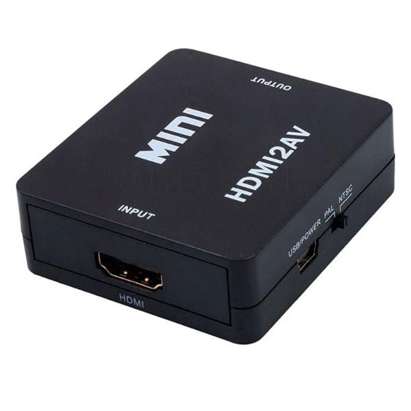 Адаптер переходник HDMI to AV RCA Kebidu - фото 2