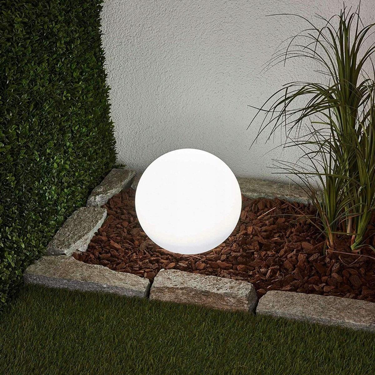 Садовый светильник на солнечной батарее LED Lumiled Atris Шар 15см 6500K/IP44 4 шт. (10671)