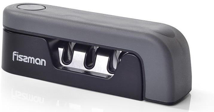 Точилка для ножів Fissman з 3 видами точила 14х4х4,5см