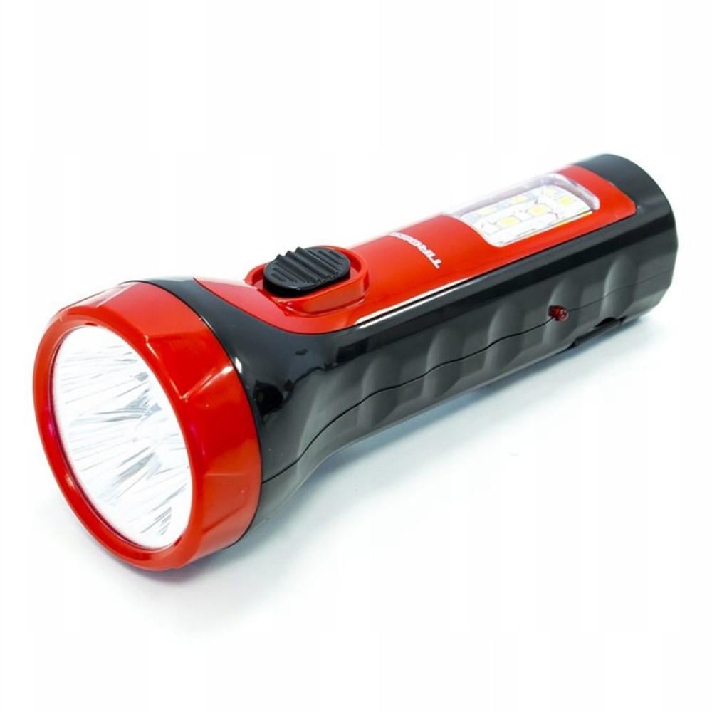 Фонарь аккумуляторный Tiross TS-1138N LED с зарядным устройством Черный (2081521088)