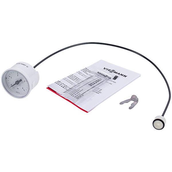 Манометр 0-4 бар для конденсационного котла Viessmann Vitodens 100-W WB1C/B1KC/B1HC 7838087 (00000051768)