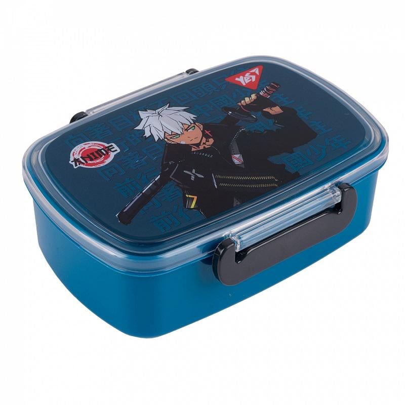 Ланч-бокс для еды детский Yes Anime 750 мл Синий (708368)