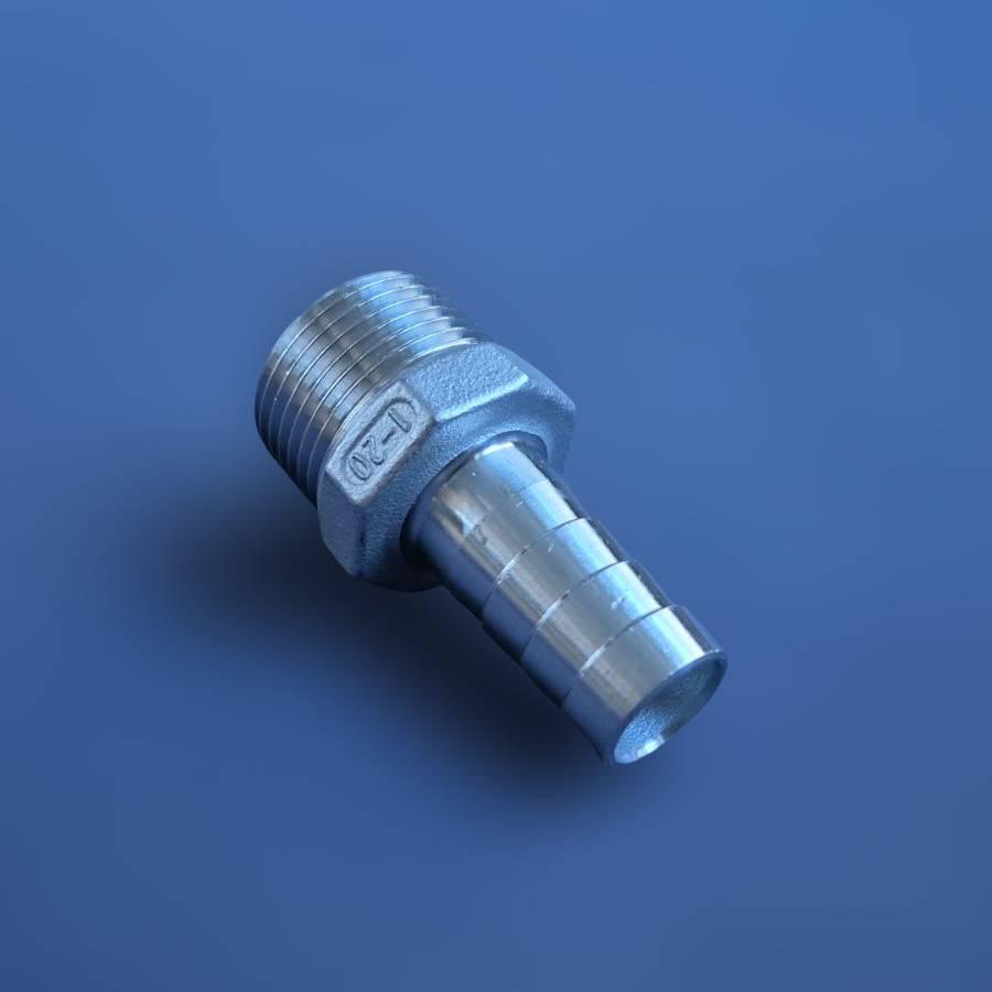 Штуцер шланговий різьбовий DN25 AISI304 BSPP Class-150 ялинка н/ж сталь 20 мм 1" (29203319) - фото 5 Штуцер шланговий різьбовий DN25 AISI304 BSPP Class-150 ялинка н/ж сталь 20 мм 1" (29203319) - фото 5