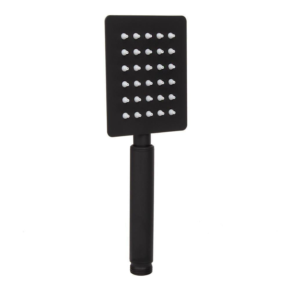Лейка для душа Wezer WKY-17-Black из нержавеющей стали 1 режим Черный (1663537599)