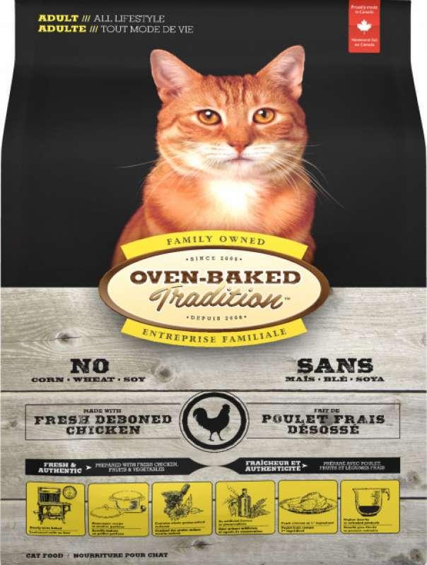 Корм сухой для котов Oven-Baked Tradition Chicken Formula Cat со свежим мясом курицы 1,13 кг (11237762) - фото 4