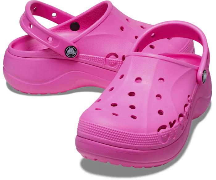 Сабо Crocs Baya Platform р. 37-38 Electric Pink (24367462)