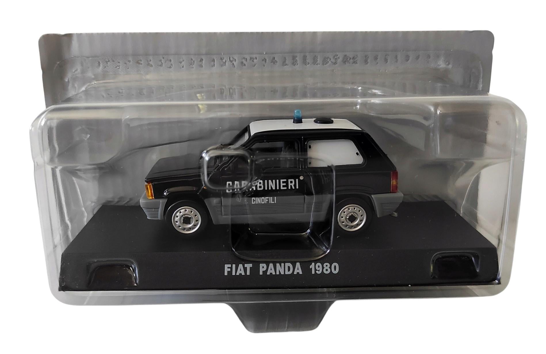 Колекційна модель Fiat Panda 1980 Carabinieri DeAgostini 1:43