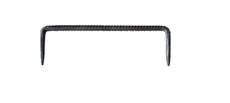 Скоба будівельна кована 300х75х10 мм (29125757)