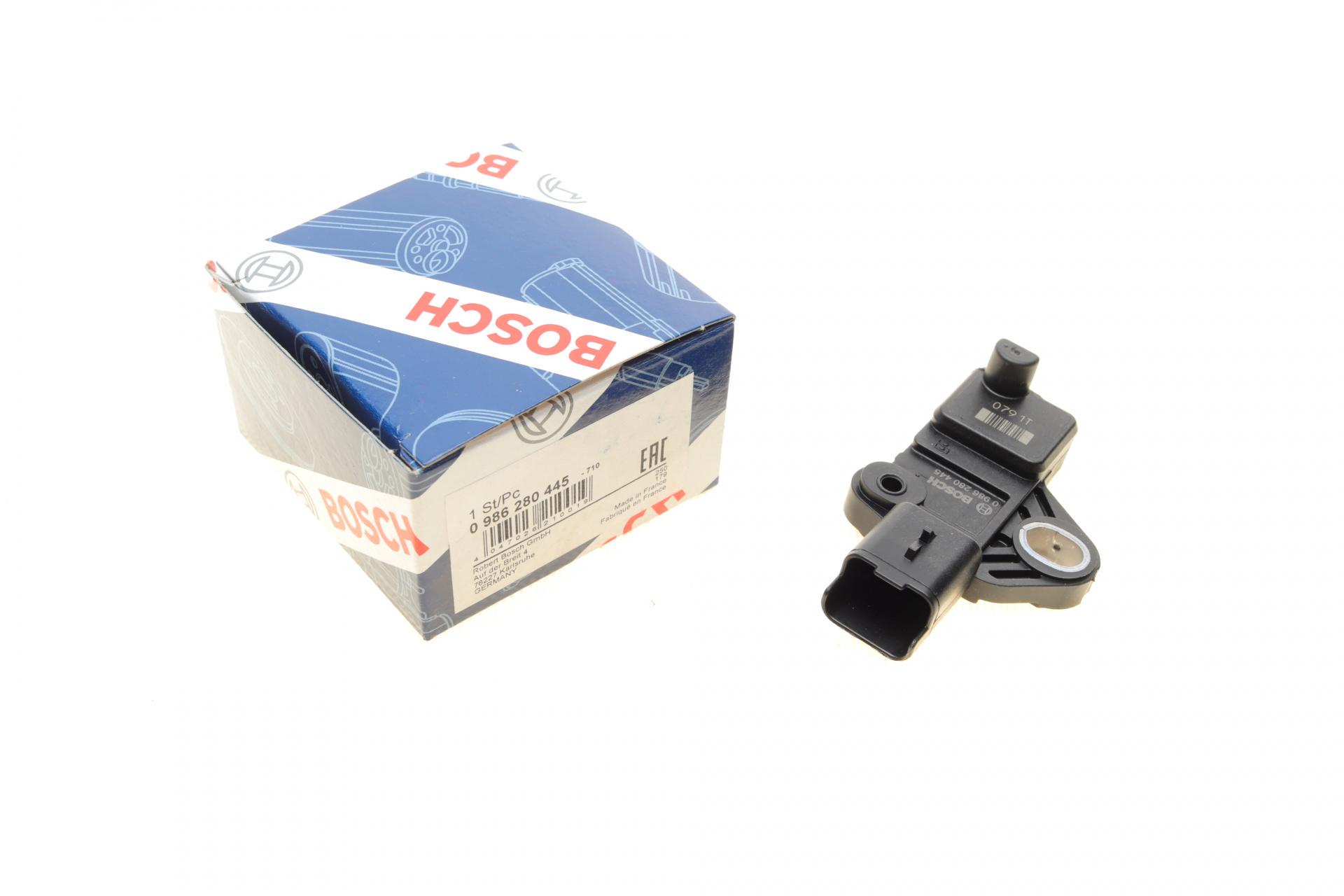 Датчик положения коленвала Fiat Scudo/Citroen Jumpy/Peugeot Expert 2,0 HDI 06-- (0 986 280 445)