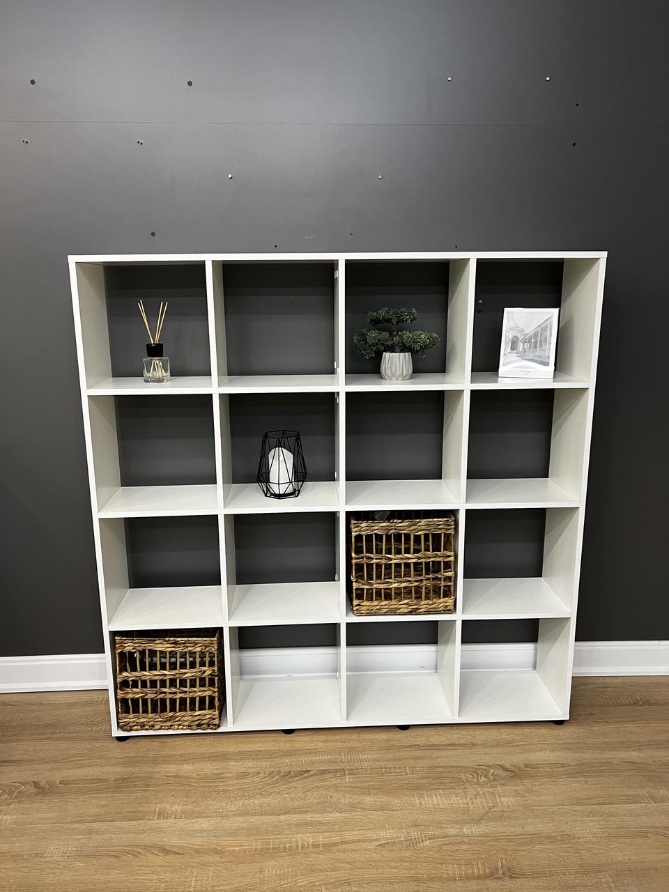 Стелаж на 16 комірок В-16 1400х1425х252 мм Білий - фото 9 Стелаж на 16 комірок В-16 1400х1425х252 мм Білий - фото 9