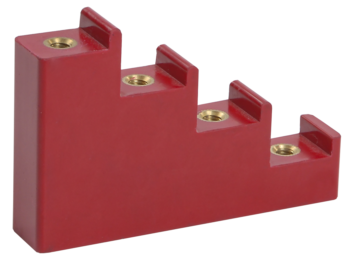 Изолятор ступенчатый силовой УЕК ІС4-20 300А 7,5 кВ 66 мм М6 без болта (YIS11-4-20)