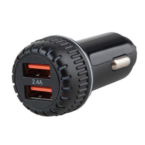 Зарядное устройство автомобильное Voin C-36208 2 USB 12/24V 5V 2,4A (C-36208) - фото 1