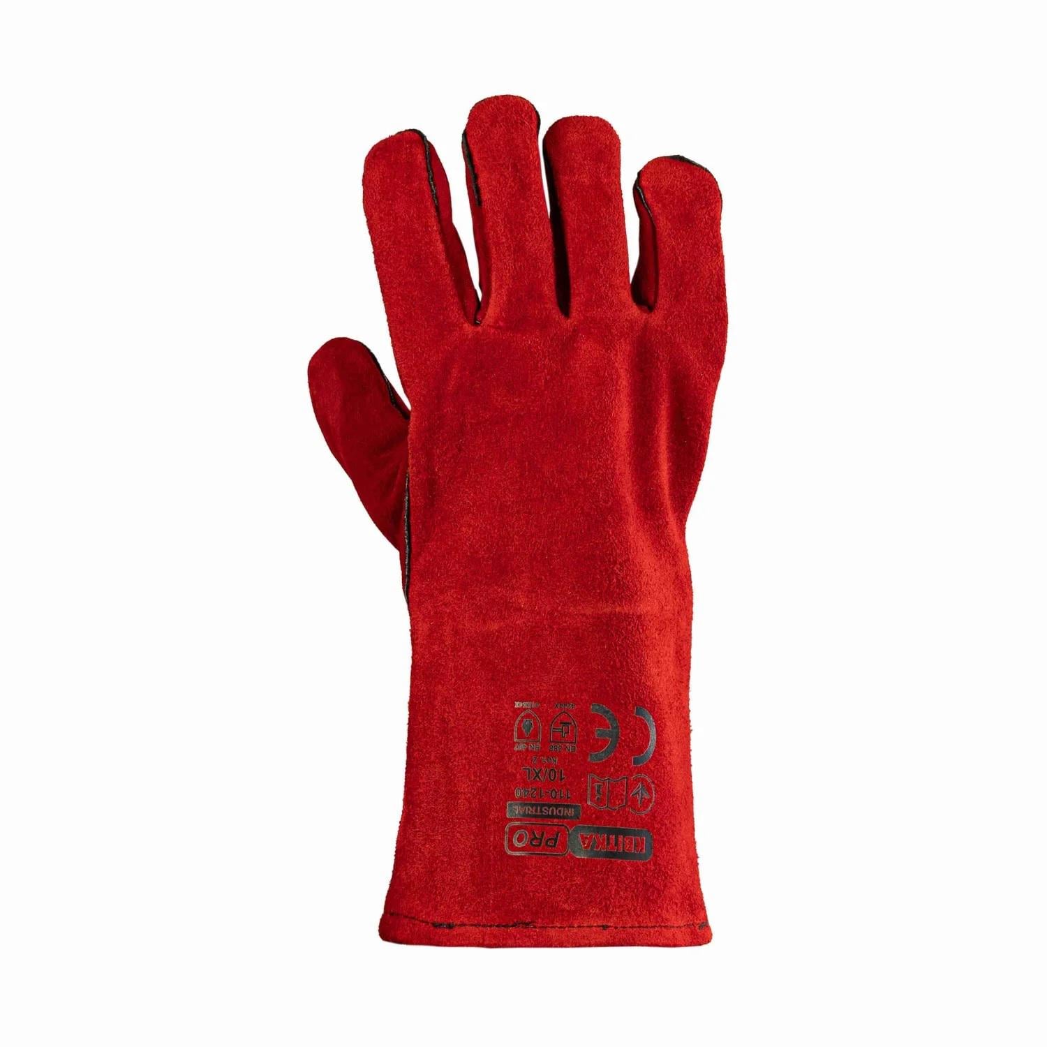 Перчатки для сварки КВІТКА PRO Industrial XL 10" (110-1240-IND)