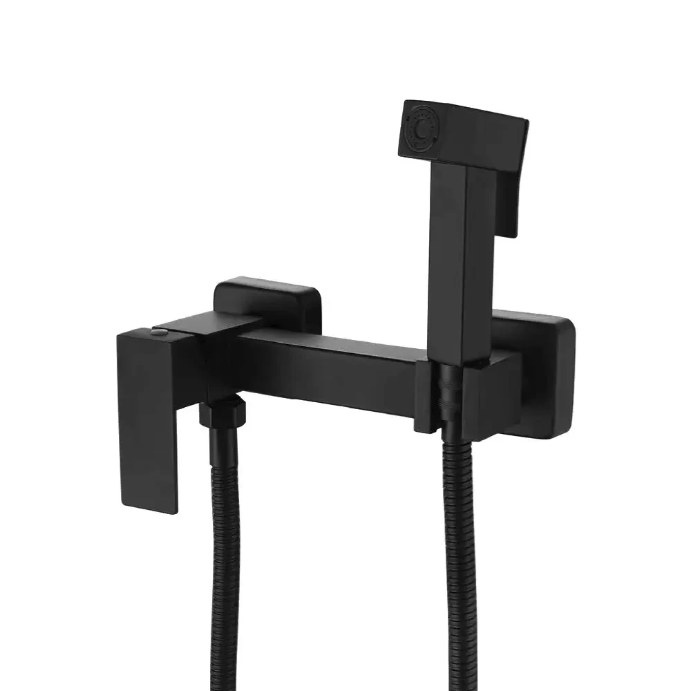 Гигиенический душ со смесителем Wezer PRO9A-02-BLACK Черный (PRO9A-02-BLACK) Гигиенический душ со смесителем Wezer PRO9A-02-BLACK Черный (PRO9A-02-BLACK)