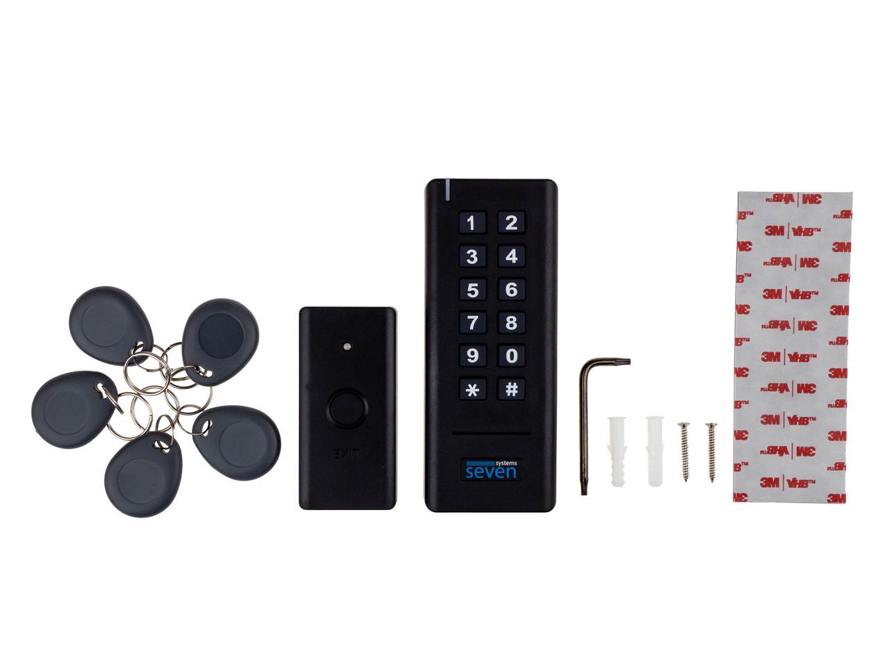 Комплект контролю доступу SEVEN LOCK SL-7708r бездротовий з радіобрелками (1424300399) - фото 3 Комплект контролю доступу SEVEN LOCK SL-7708r бездротовий з радіобрелками (1424300399) - фото 3