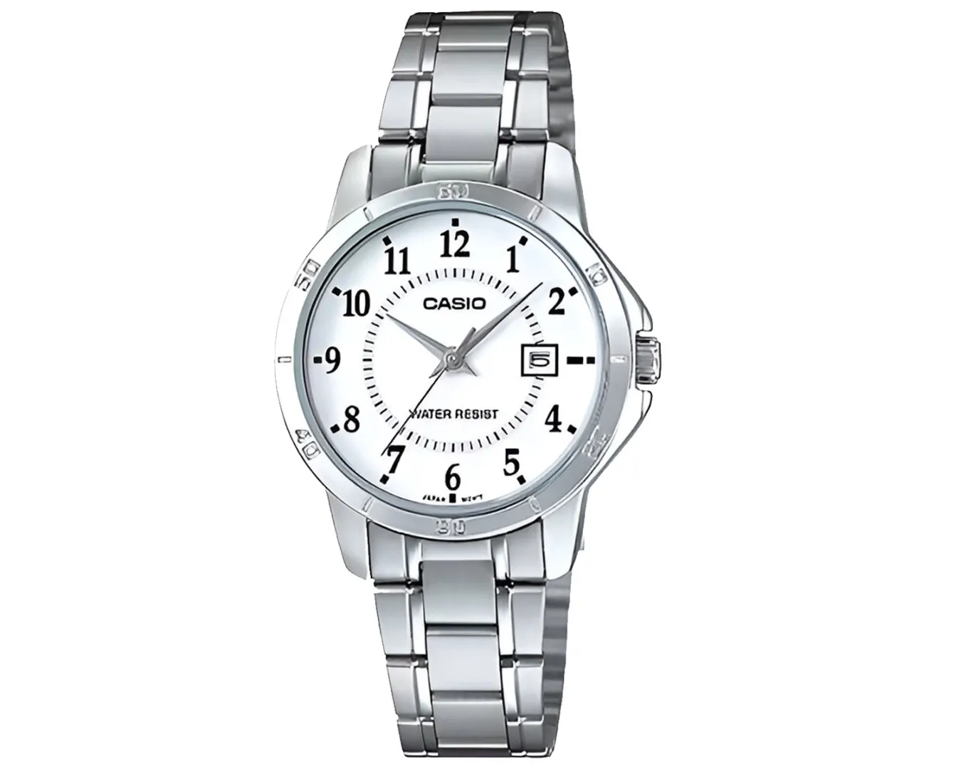 Наручные часы женские Casio LTP-V004D-7B d 30 мм Серебряный (2503728117)