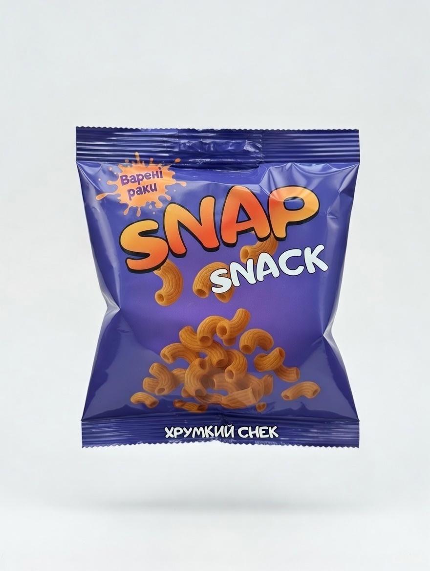 Снек злаковый Snap со вкусом Вареные раки 60 г (0004) Снек злаковый Snap со вкусом Вареные раки 60 г (0004)