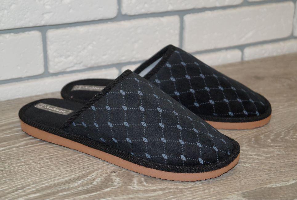 Тапочки комнатные Sollaza р. 45/46 28 см Черный (30700-4546)