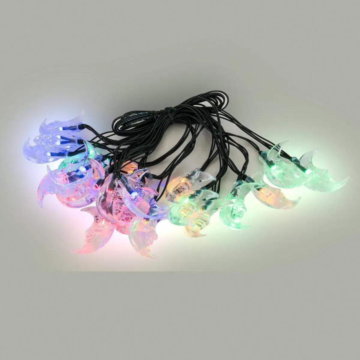 Садовая LED-гирлянда Sirius Полумесяцы RGB на солнечной батарее 5,8 м IP44 (SL2885M-MN20) - фото 2