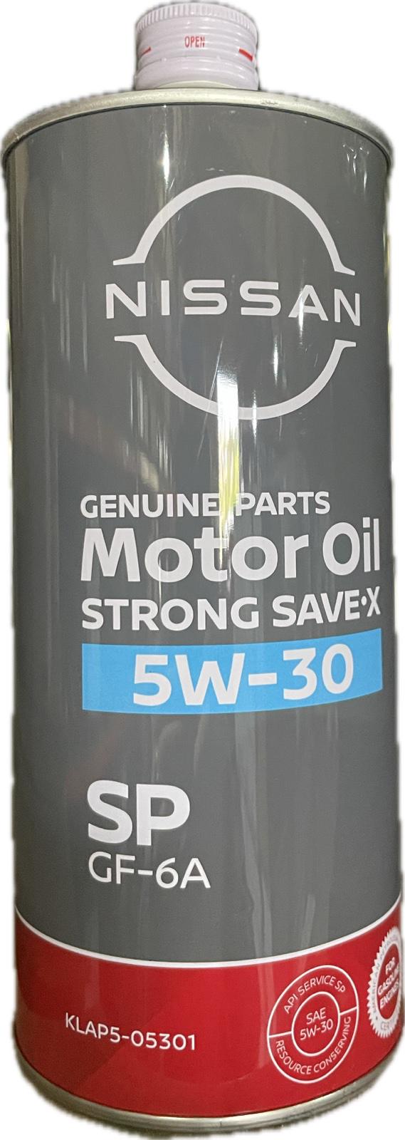 Моторное масло Nissan Strong Save X 5W-30 1 л (KLAN505301)