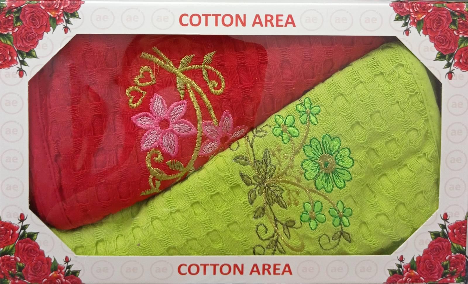 Набор кухонных полотенец AE Flowers Model 8 2 шт. (CN17578)