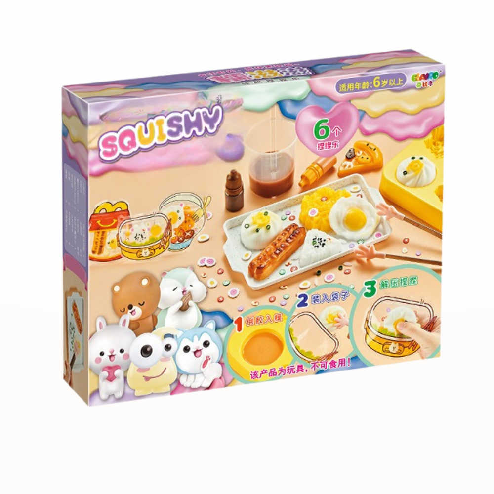 Набор для изготовления сквишей Создай сквиш сам Таба лапок антистрессов детский 6 шт. Набор для изготовления сквишей Создай сквиш сам Таба лапок антистрессов детский 6 шт.