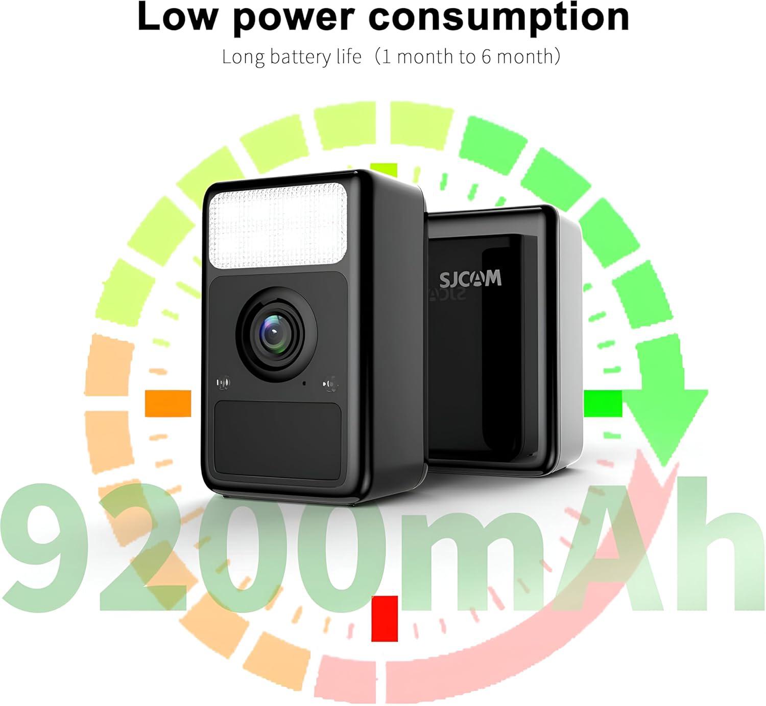 Відеокамера спостереження IP SJCAM S1 JPG 4Mp 2,4GHz LED + infrared MP4 Black (S1 home camera) - фото 9 Відеокамера спостереження IP SJCAM S1 JPG 4Mp 2,4GHz LED + infrared MP4 Black (S1 home camera) - фото 9