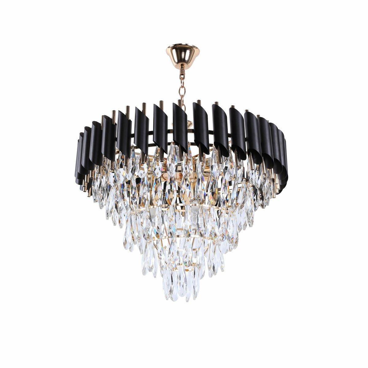 Люстра хрустальная Sirius B E1721/9 на 9 лампочек (372330)