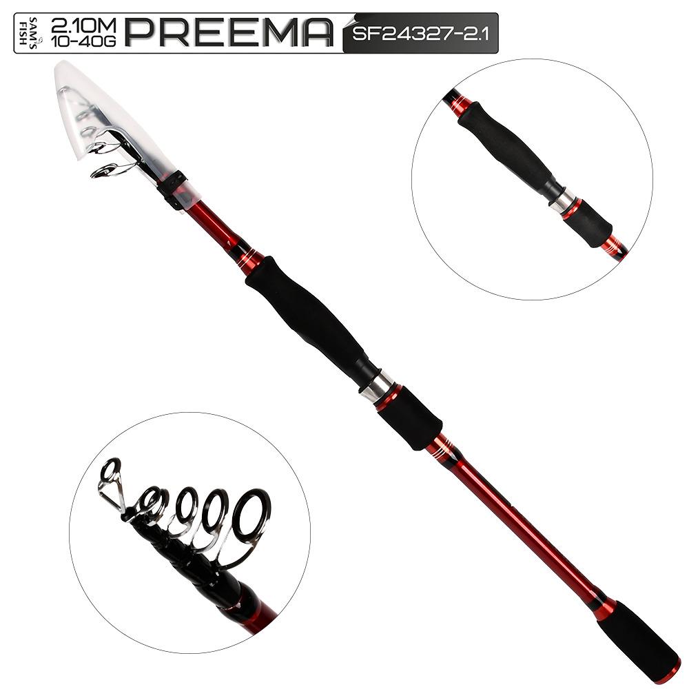 Спиннинг телескоп Preema 10-40 г 2,1 м (SF24327-2.1) - фото 5