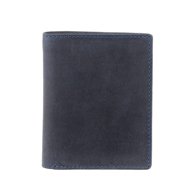 Портмоне мужское кожаное Visconti Arrow Синий (705 OIL BLUE)