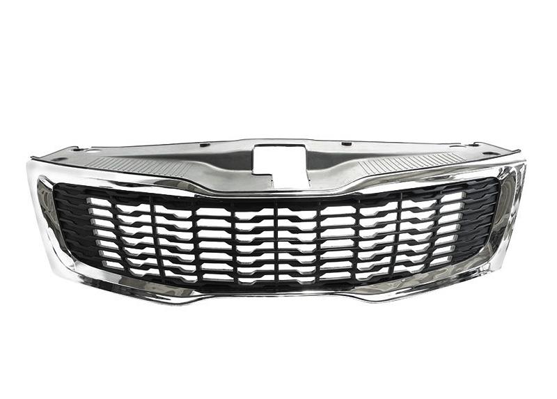 Решетка радиатора AVTM Kia Rio III 2011-2014 без эмблемы Хром (184029990)