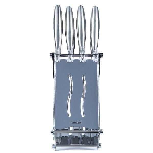 Набор кухонных ножей Vinzer Razor 9 пр. (50112) - фото 8